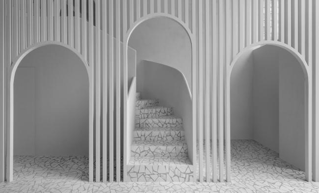 Ресторана Ели Сацебели（格鲁吉亚庭院餐厅）丨俄罗斯莫斯科丨Студия дизайна интерьера SVOBODA-24