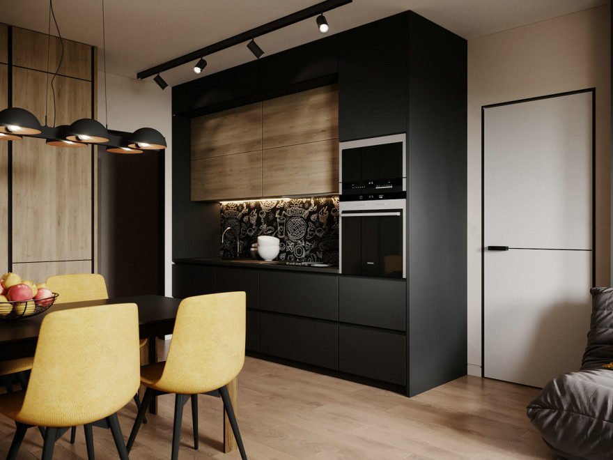 北欧原木的诗意生活——XX 项目生活空间设计-6