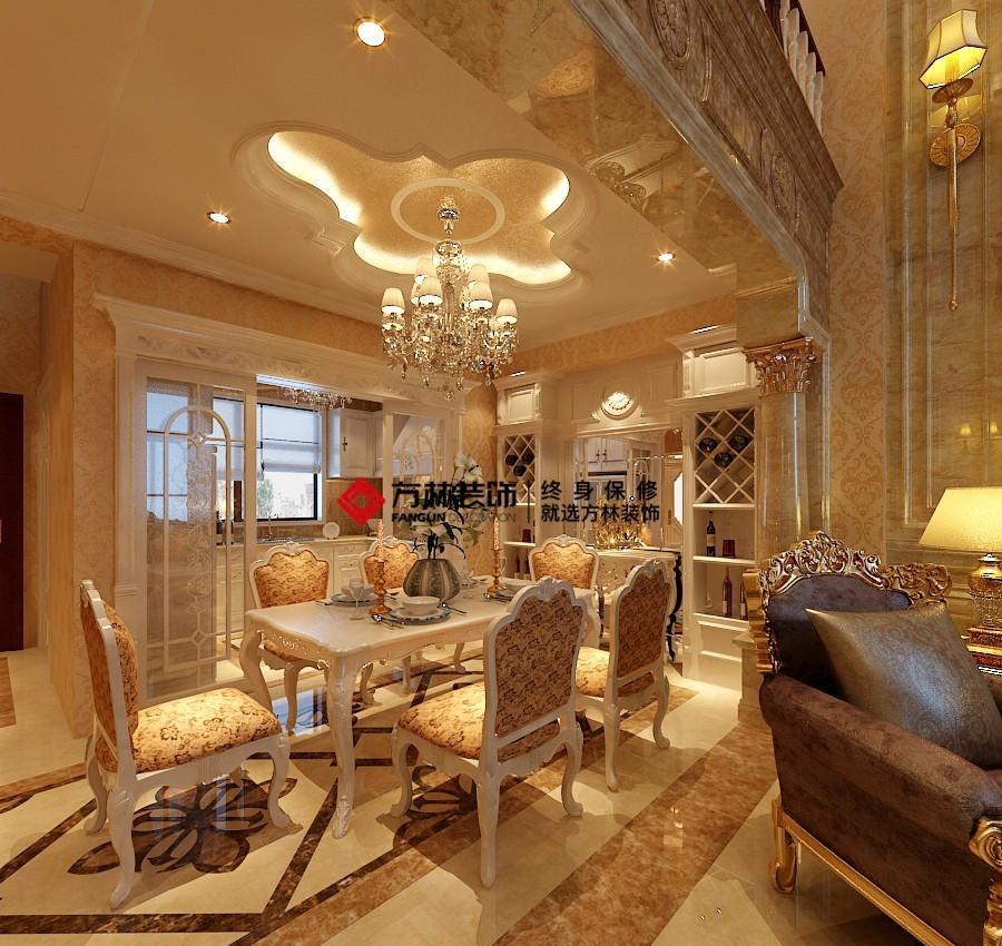 皇家御品别墅 | 280 平欧式风格装修设计,空间结构优化典范-6