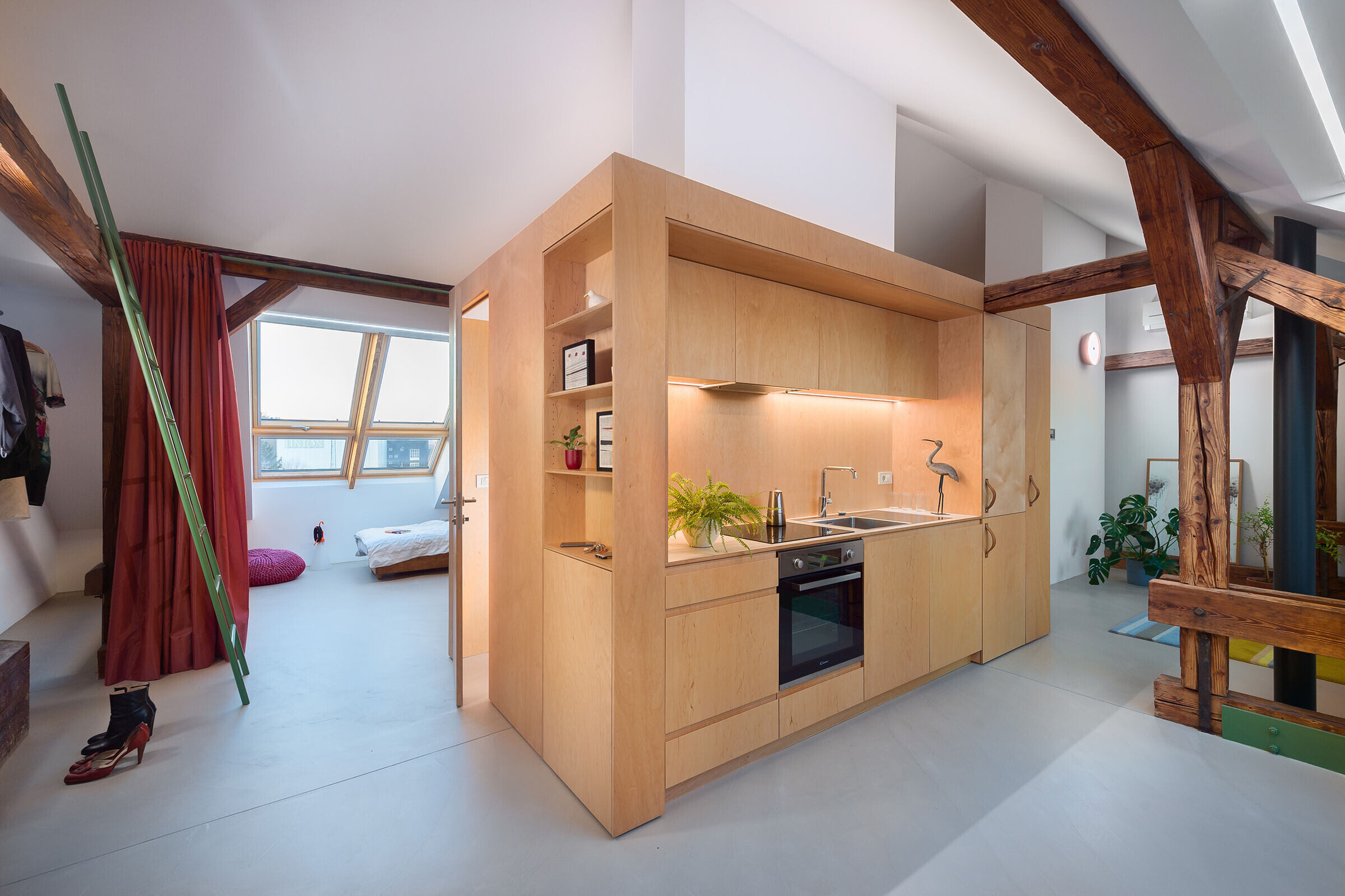 斯洛文尼亚 Ljubljana 市 TIVOLSKA 区的阁楼公寓-10