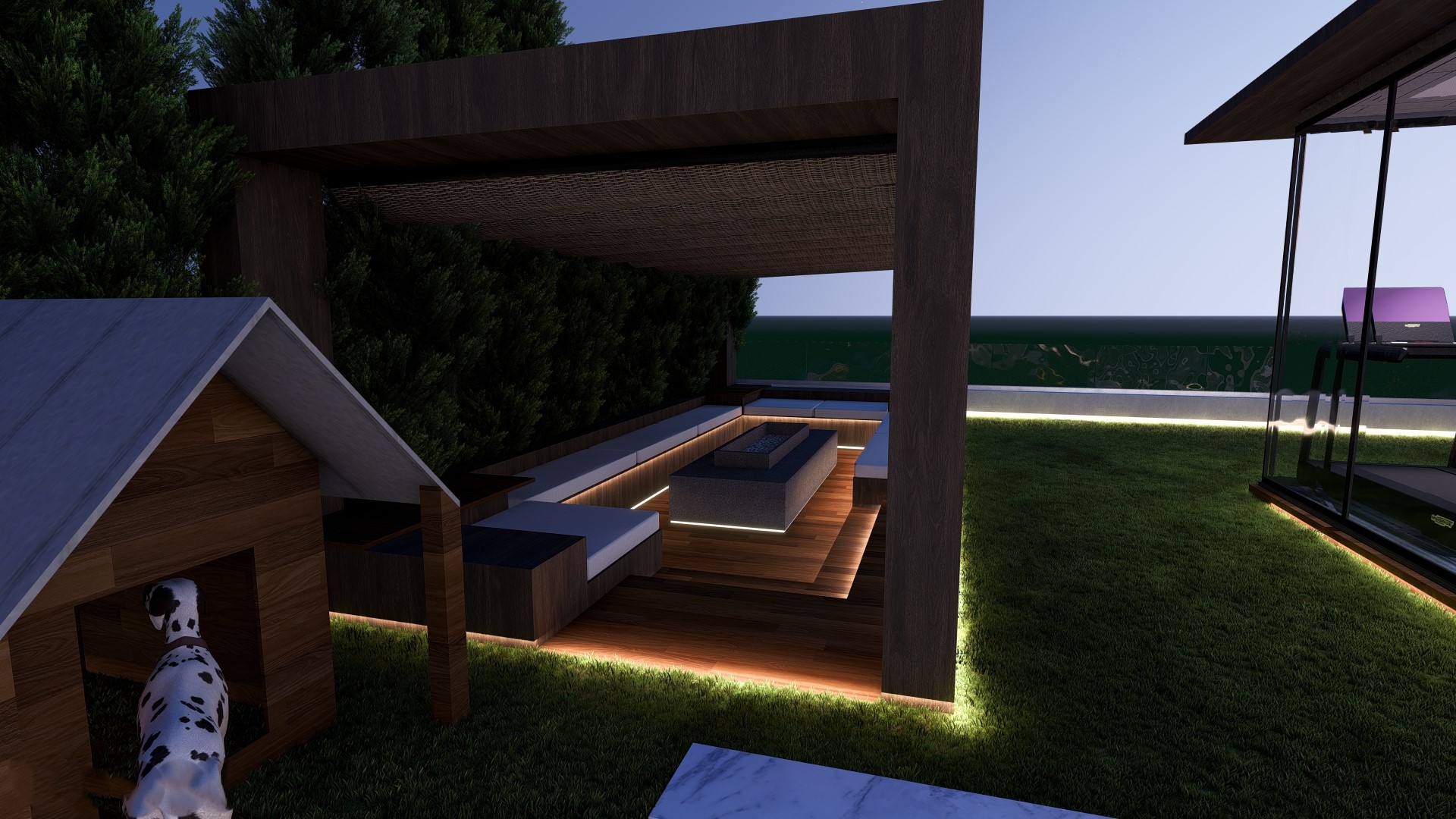 Private Villa in Karma Compound/Sheikh Zayed - Exterior-17