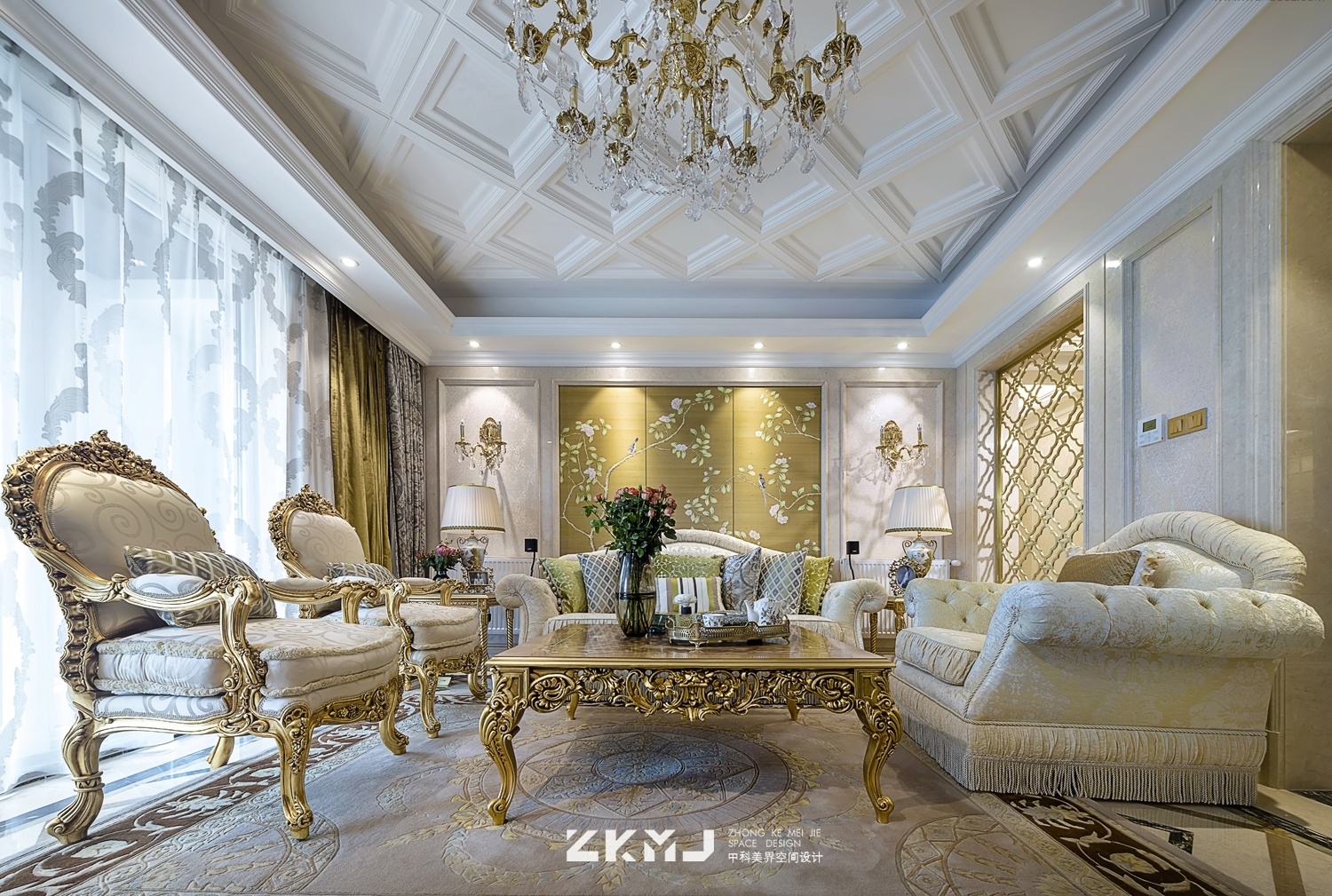 武汉泛海国际新古典风格住宅设计-11