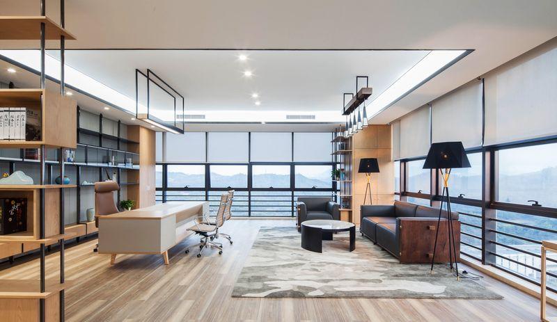 东莞裕亨实业投资有限公司办公空间一体化设计-43