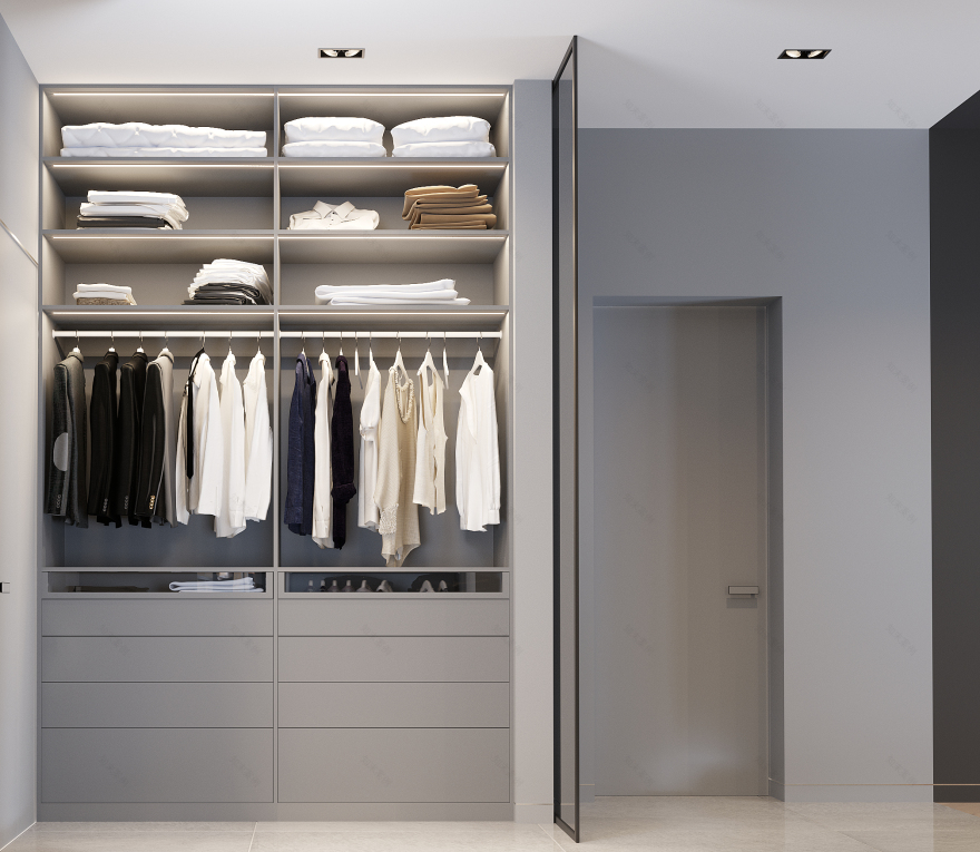 黑色版房屋室内装饰丨Golub Architects-29