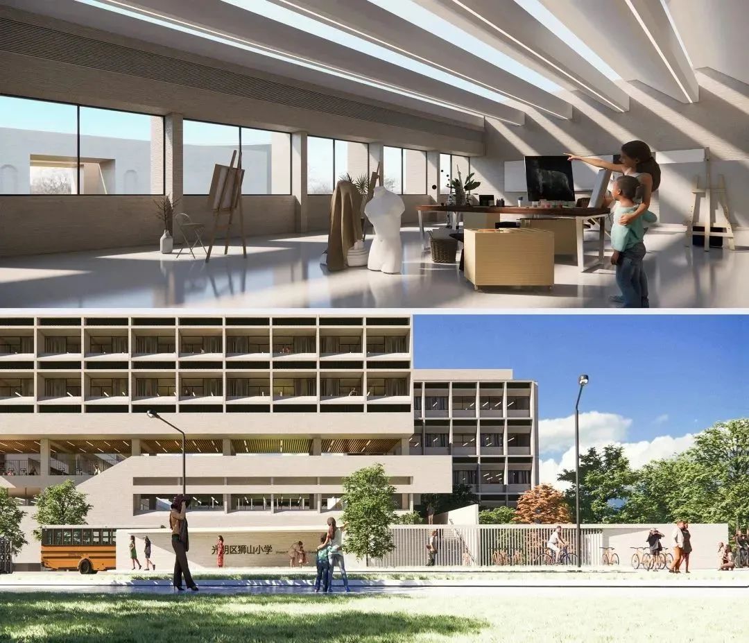 光明区狮山小学丨AUBE 欧博设计-46