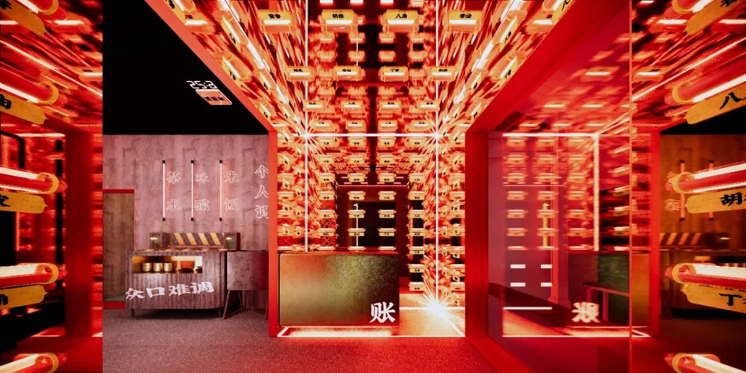 "受气"江湖,重庆硬核餐厅设计解读-27