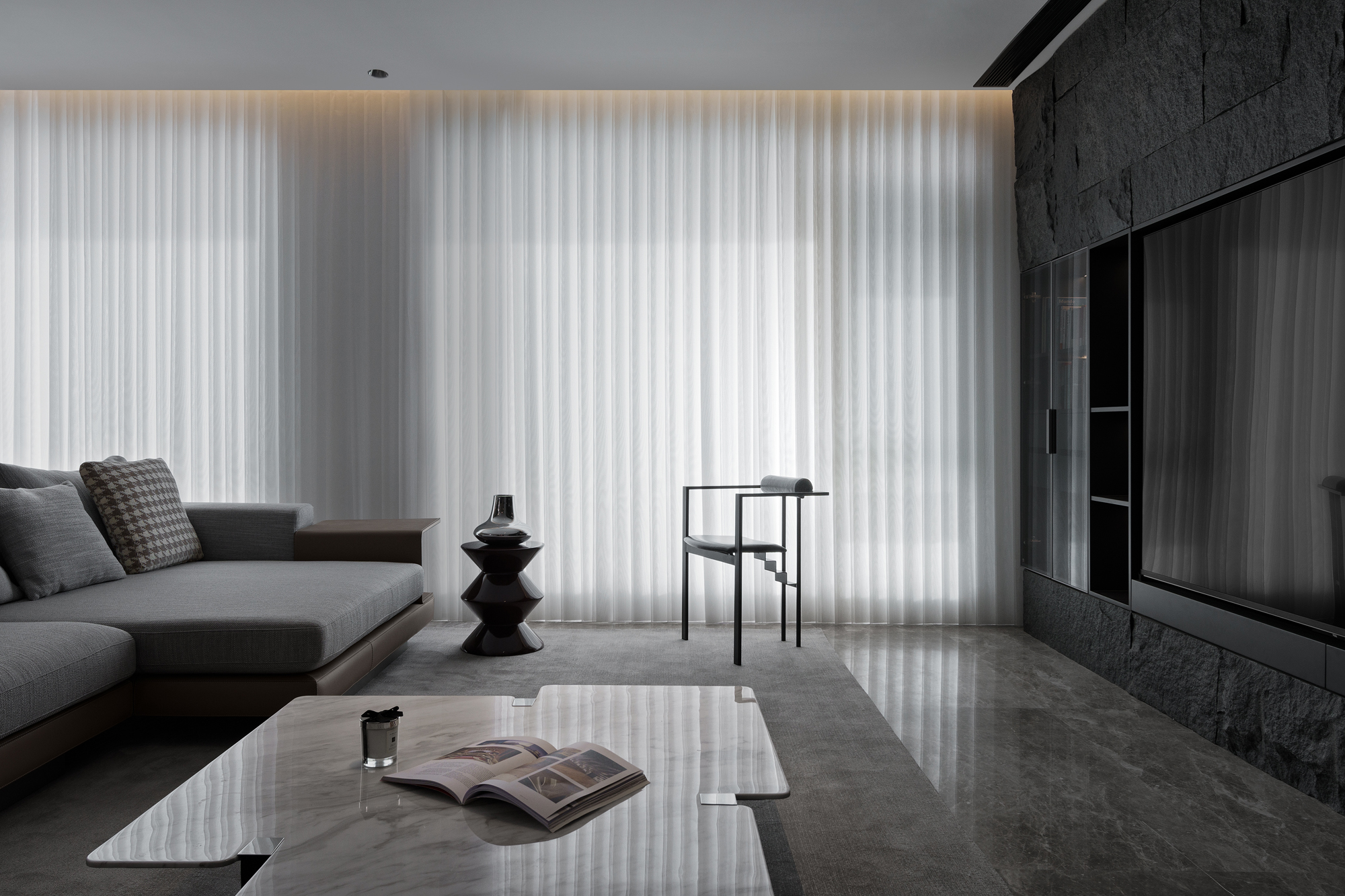 北京意式简奢风格别墅·家居空间摄影案例丨中国北京丨尔本空间设计-17