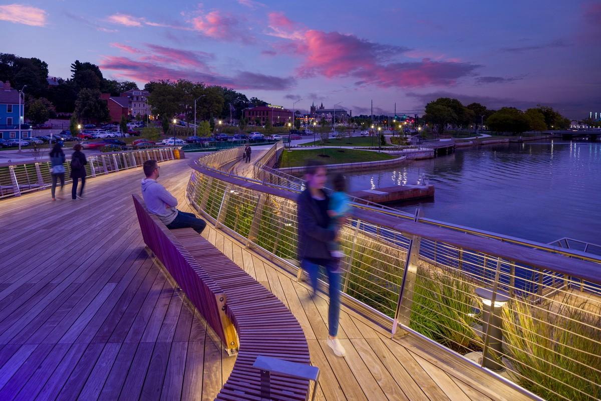 城市的纽带·普罗维登斯人行桥丨美国普罗维登斯丨Buro Happold,inFORM studio-30