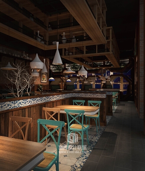 主题餐厅设计-宿迁百悦主题餐厅设计-7