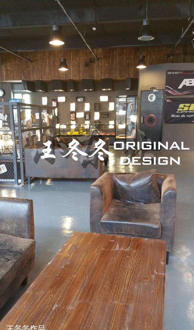 王冬冬原创 LOFT 汽车改装店设计-22