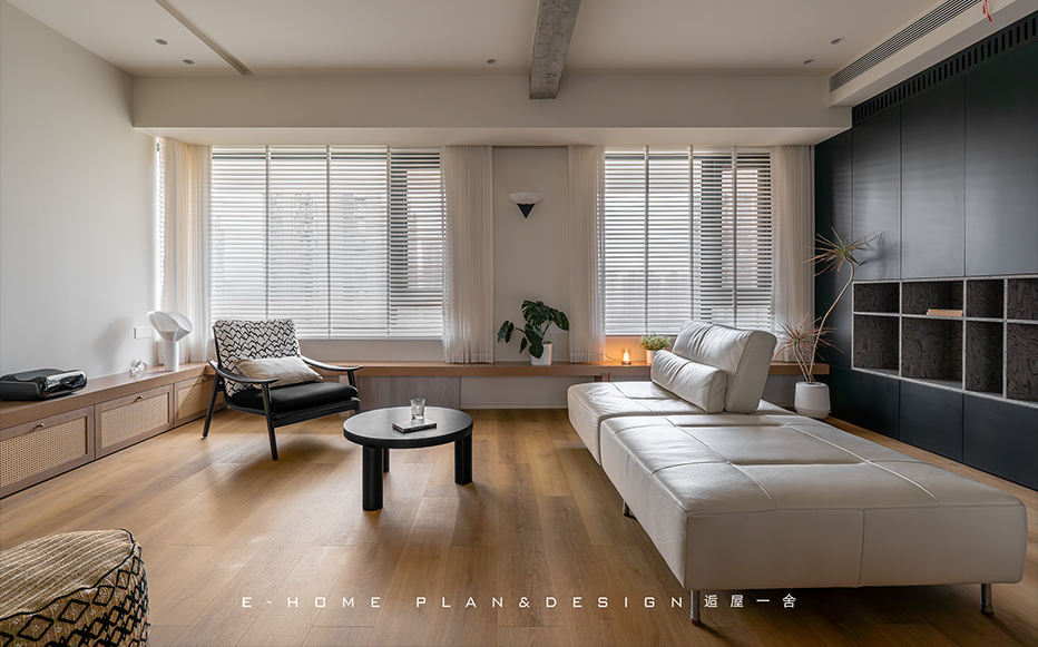 100㎡的独处自由,“我把三间卧室变成了客餐厅”-7