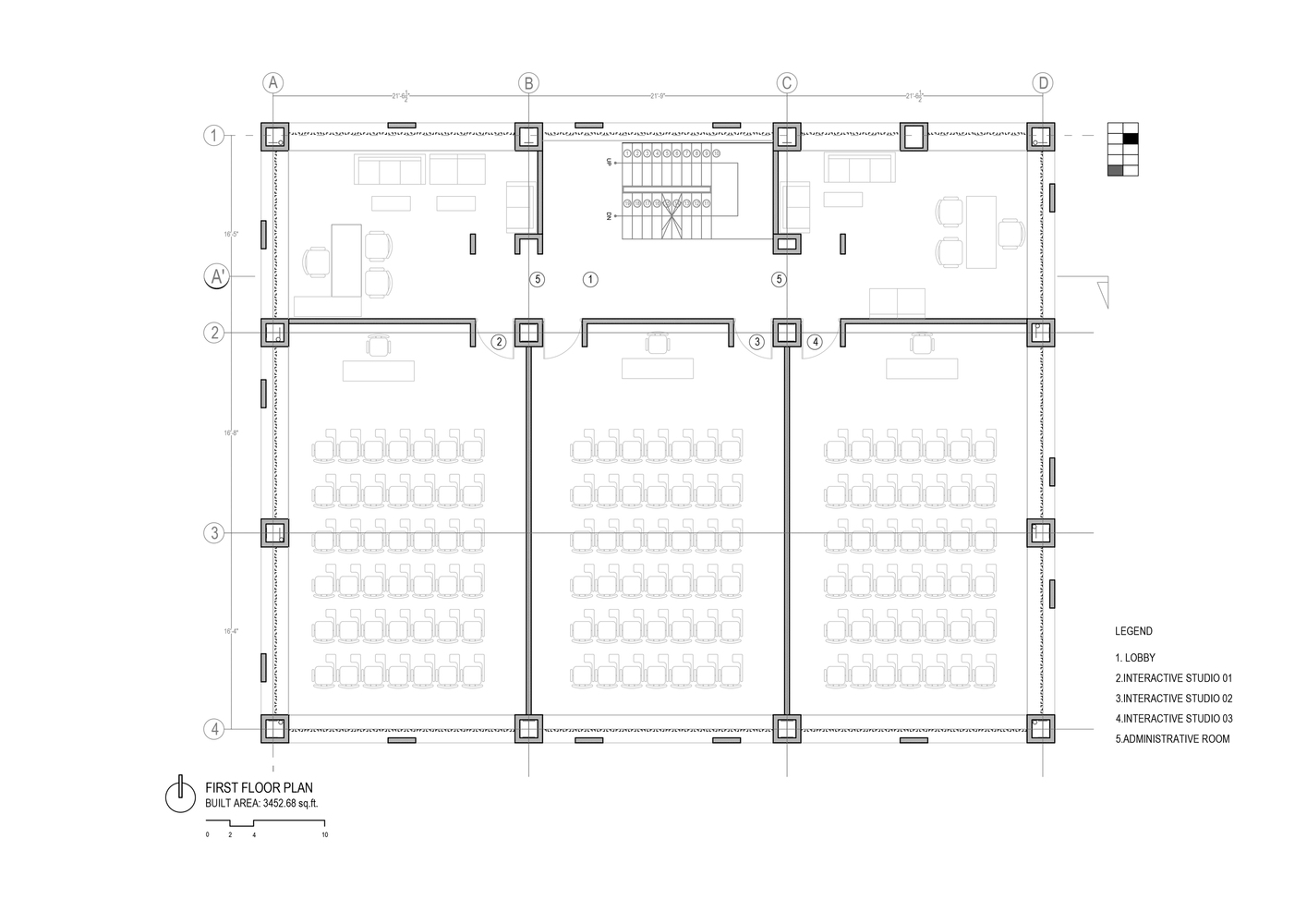 红色行政楼 · 节约空间的智慧校园设计丨孟加拉国达卡丨Archeground-37