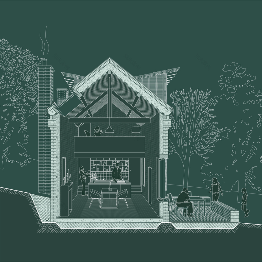 法国诺曼底"Le Costil"生态住宅丨Anatomies d’Architecture-38