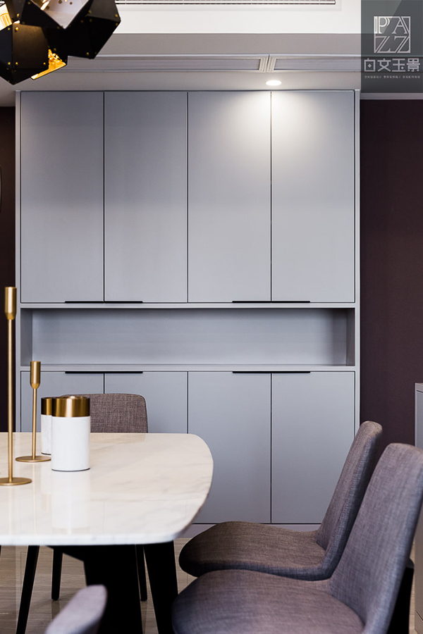 风华——139㎡后现代与港式的碰撞  白文玉景设计-32