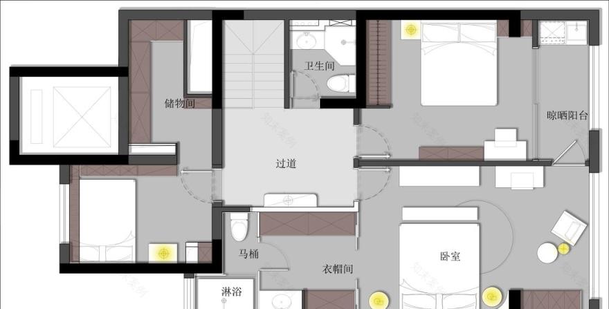 混搭法式浪漫,现代温馨家居-58