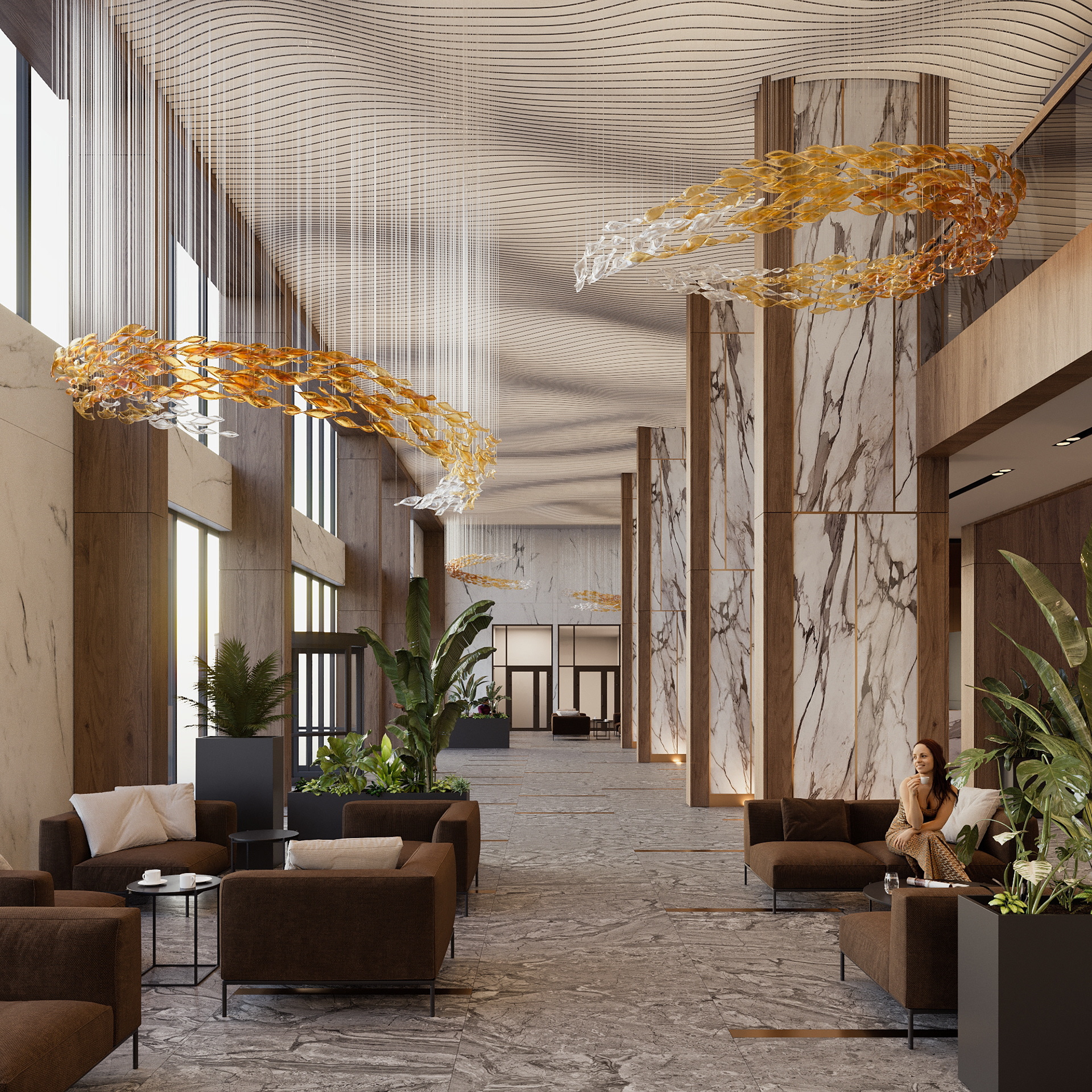 酒店综合体室内设计丨俄罗斯圣彼得堡丨Dynasty N-10