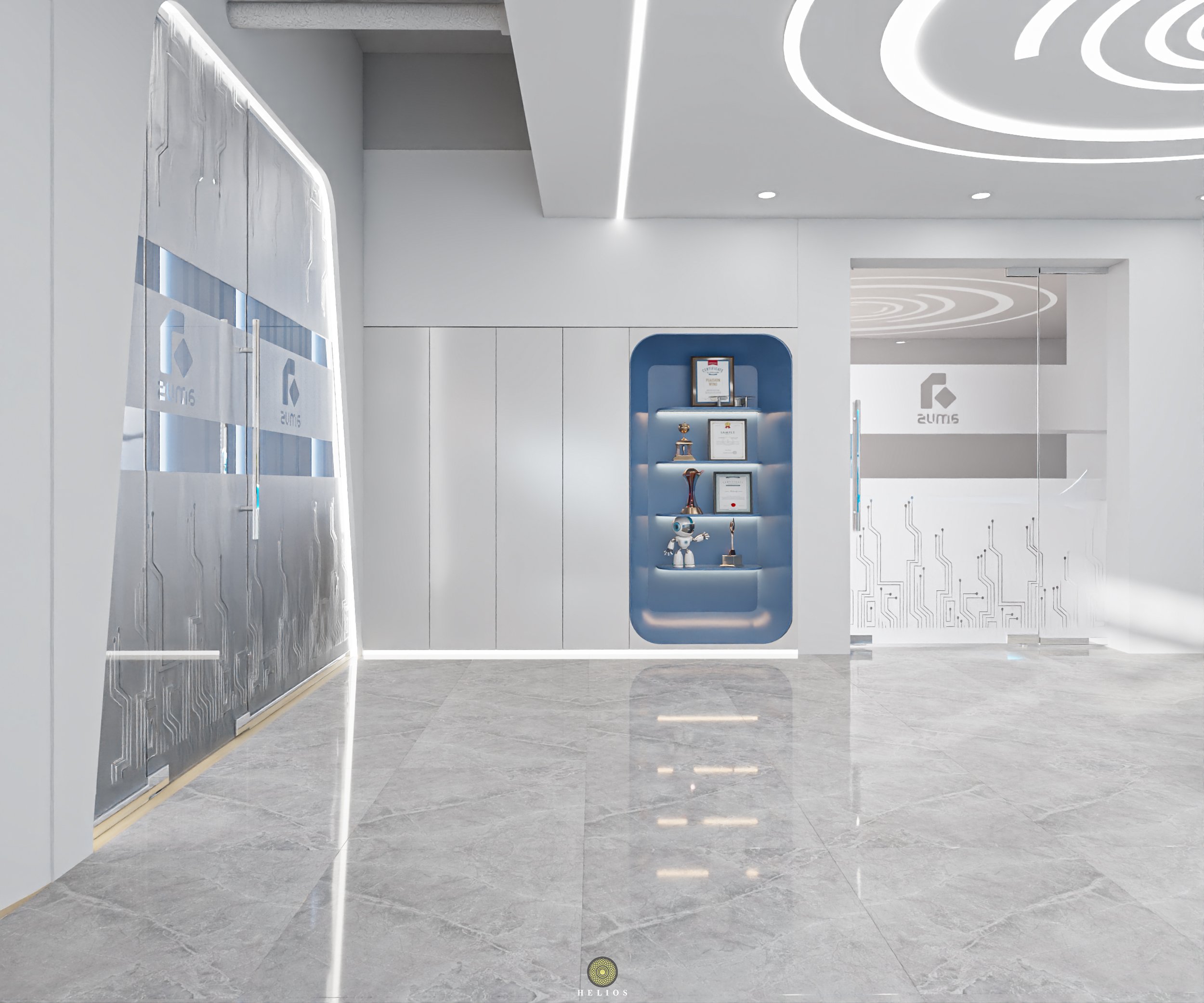 OFFICE - VĂN PHÒNG CÔNG TY GAME - TÒA NHÀ MHDI-2