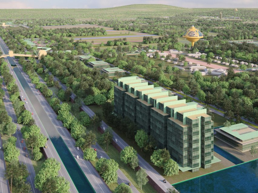 赖特未建成建筑的梦幻色彩视觉化丨Дэвид Ромеро-6