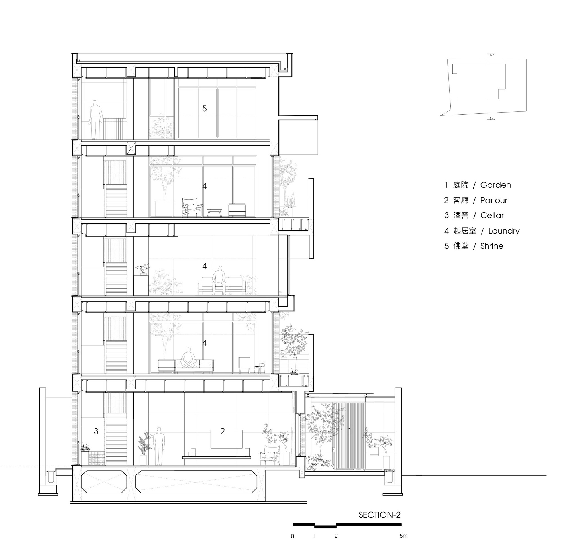 都市喧嚣中的静谧庭院-34