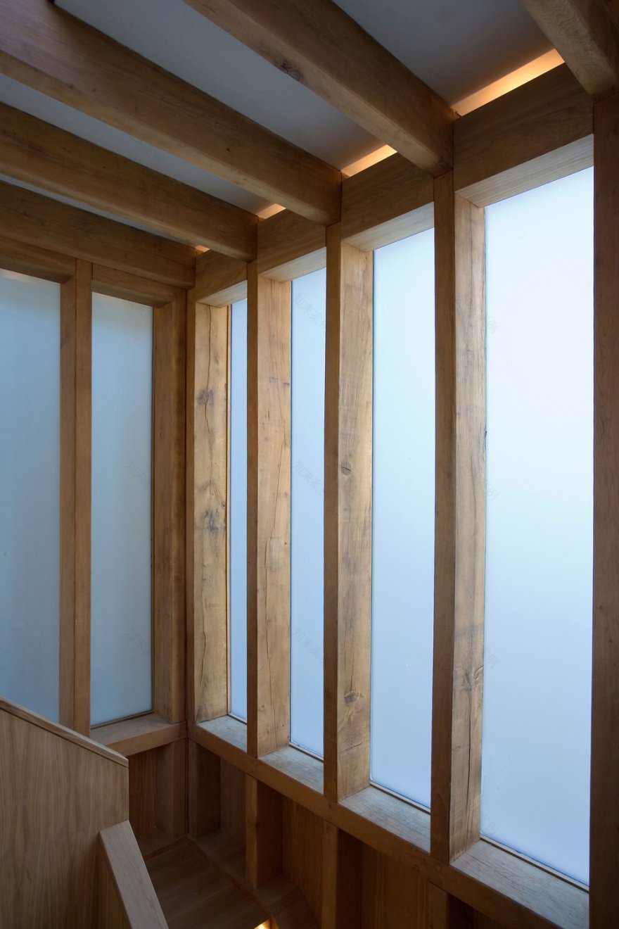 Hackney的“Green Oak”框架房屋丨英国伦敦丨Lynch Architects-22