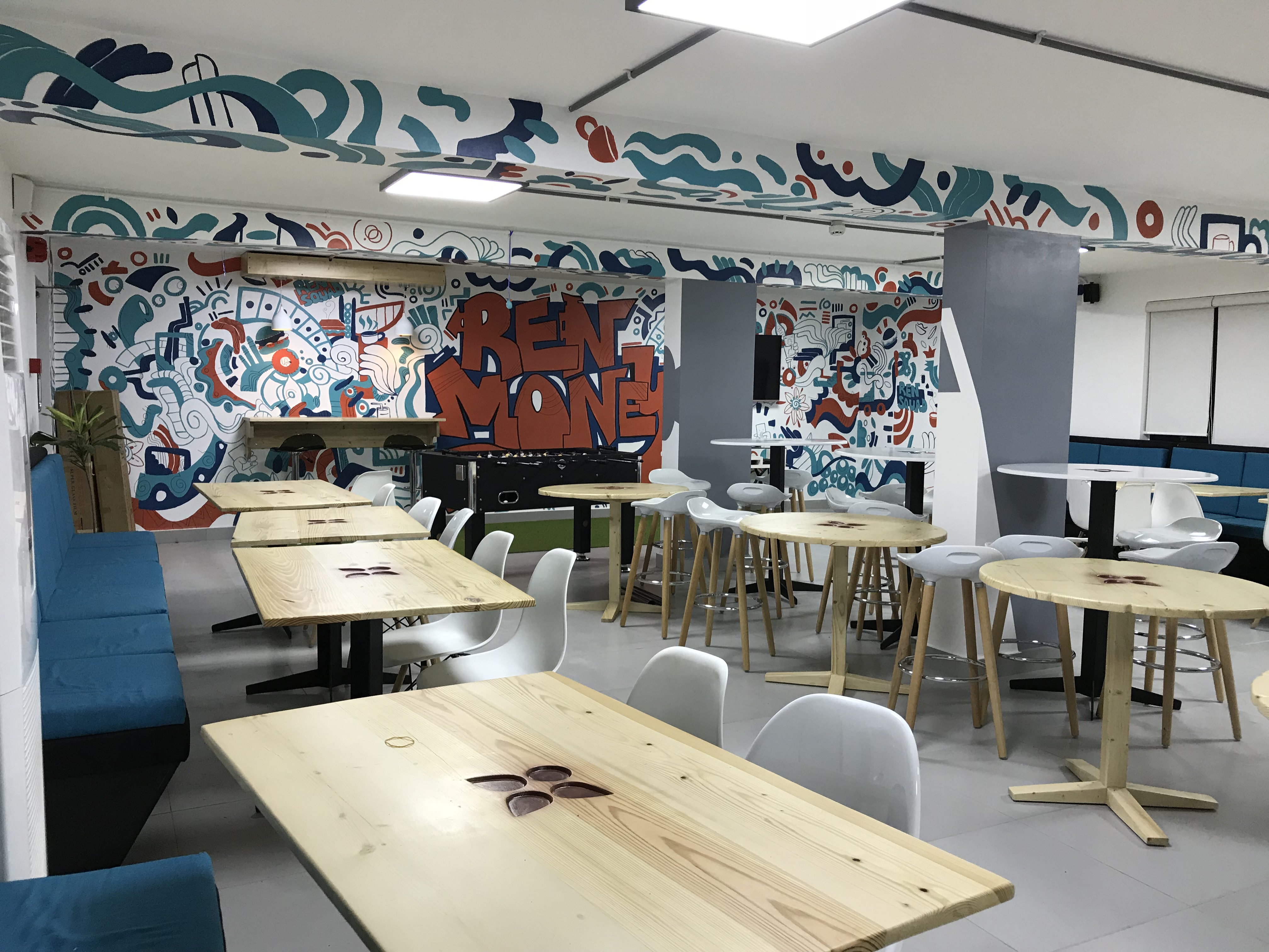 RenmoneyHQ 壁画项目丨尼日利亚丨Spacefinish-8