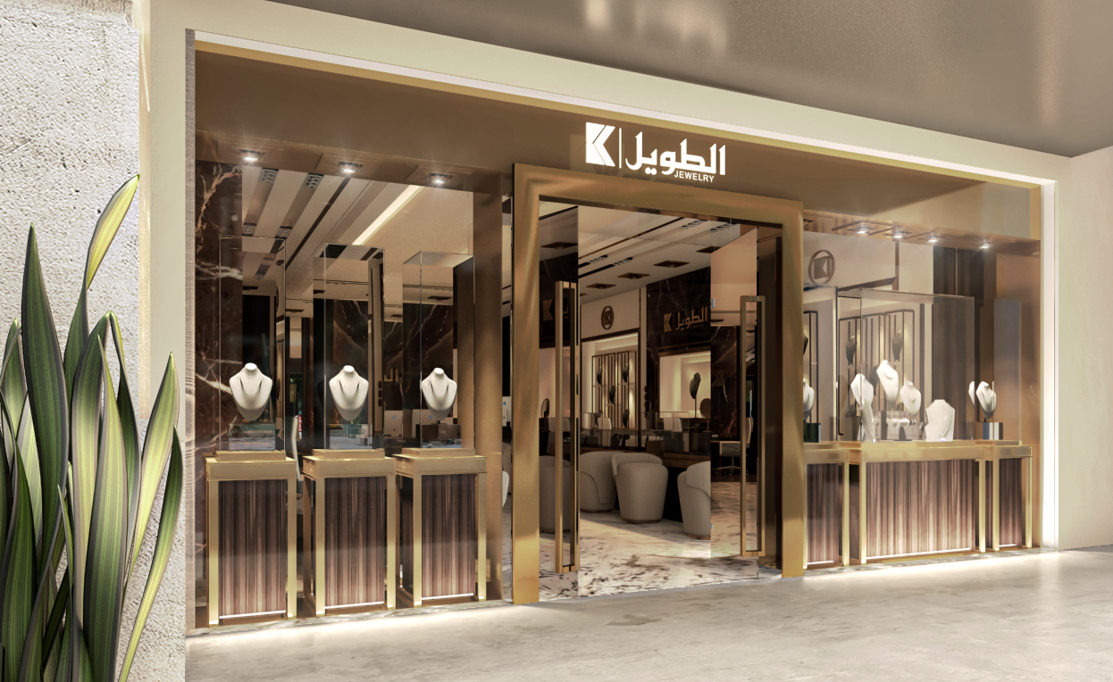 现代珠宝店设计丨埃及开罗丨Nada Mubarak-12