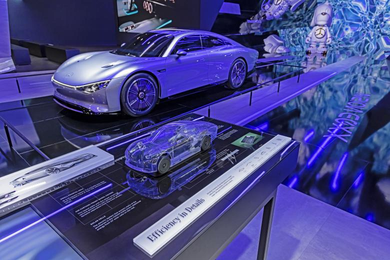 CES 2023 – MercedesBenz 室内设计丨美国拉斯维加斯丨jangled nerves-2