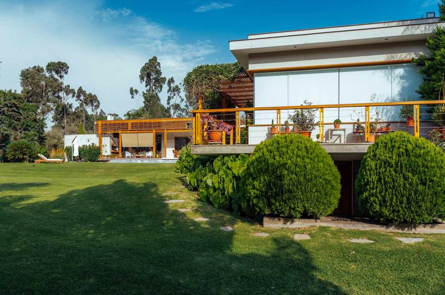 融合户外景观的乌拉圭私人住宅-14