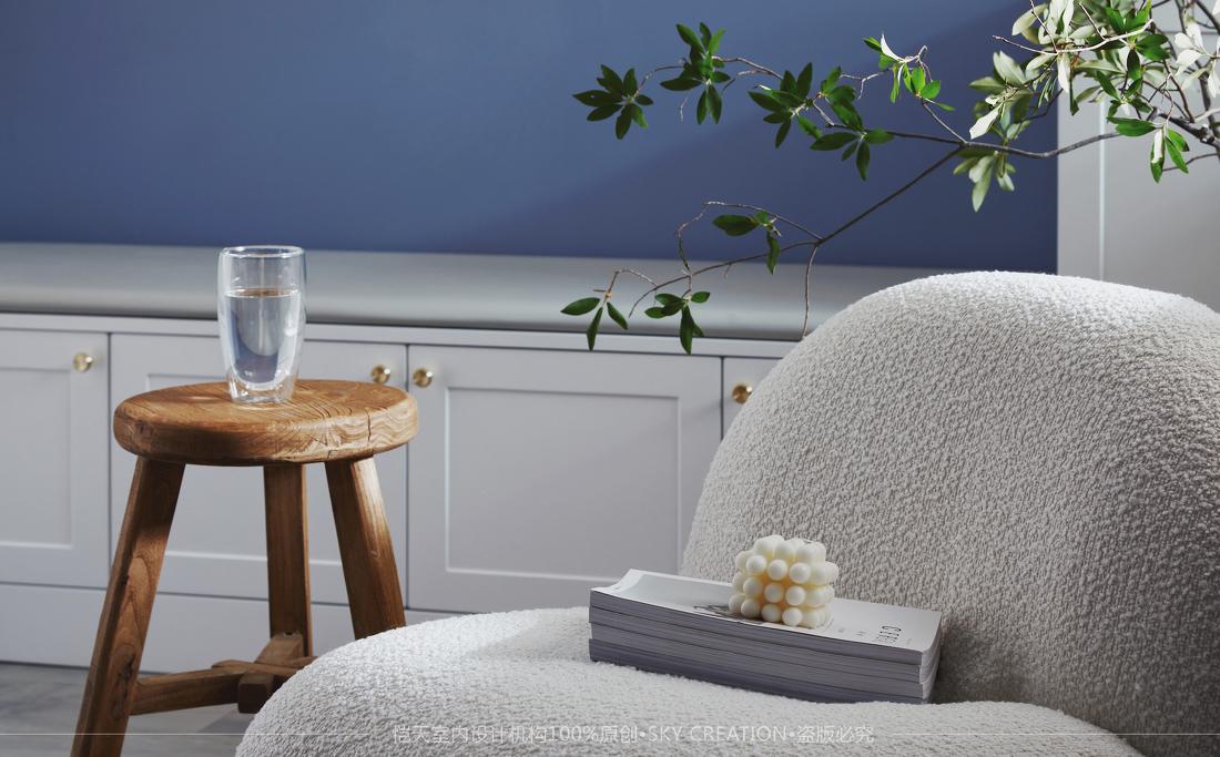 独居女孩的蓝色谧境 · 舒适公寓设计-26