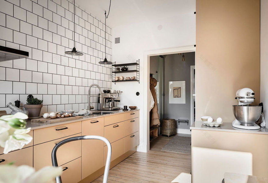 明亮温馨的北欧风格公寓-8