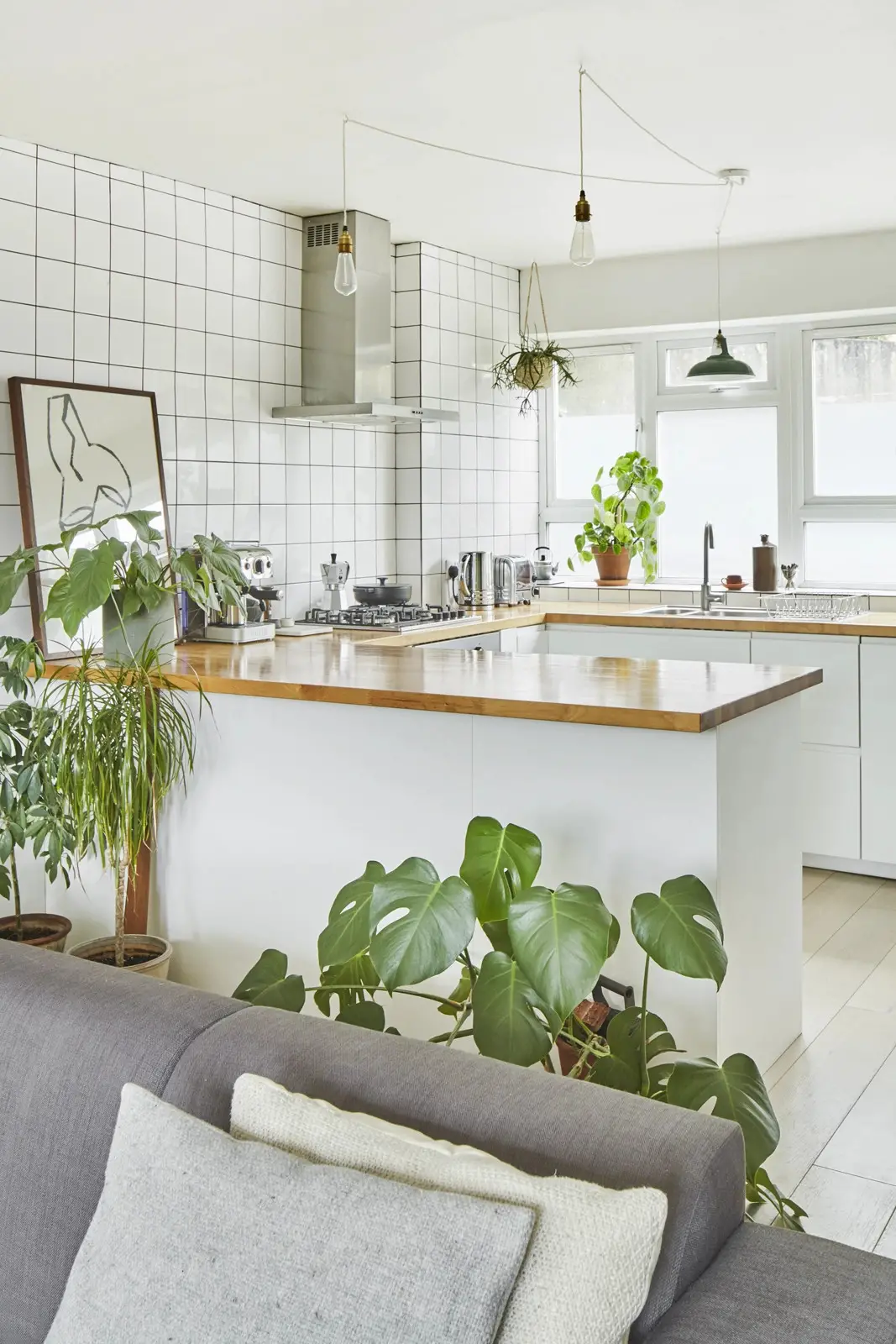 伦敦南部自然风公寓 | 开放式厨房，私人绿意花园-8