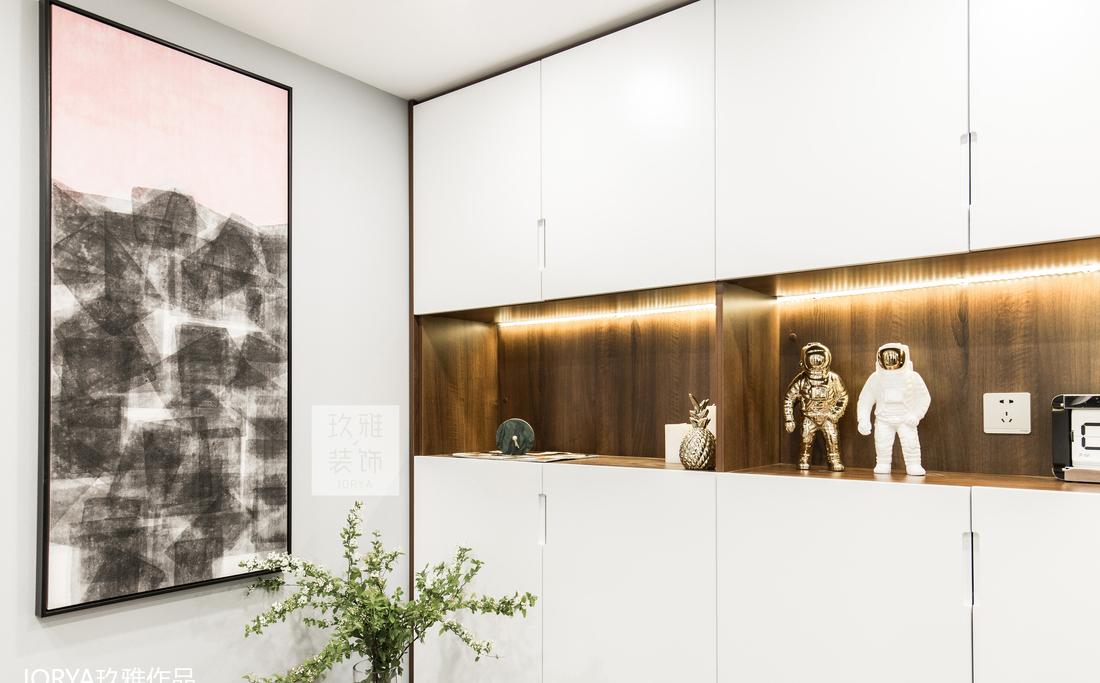 玖雅平层设计,小三居变大两居,空间利用与光线优化-9