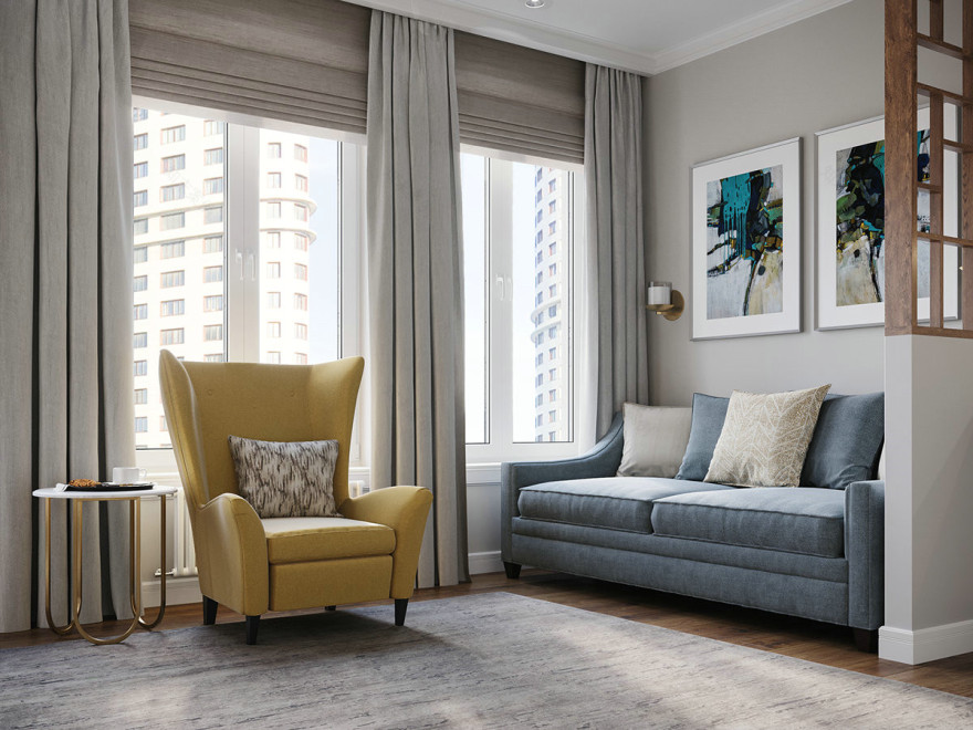 现代美式家居设计,温馨优雅的华丽融合-4