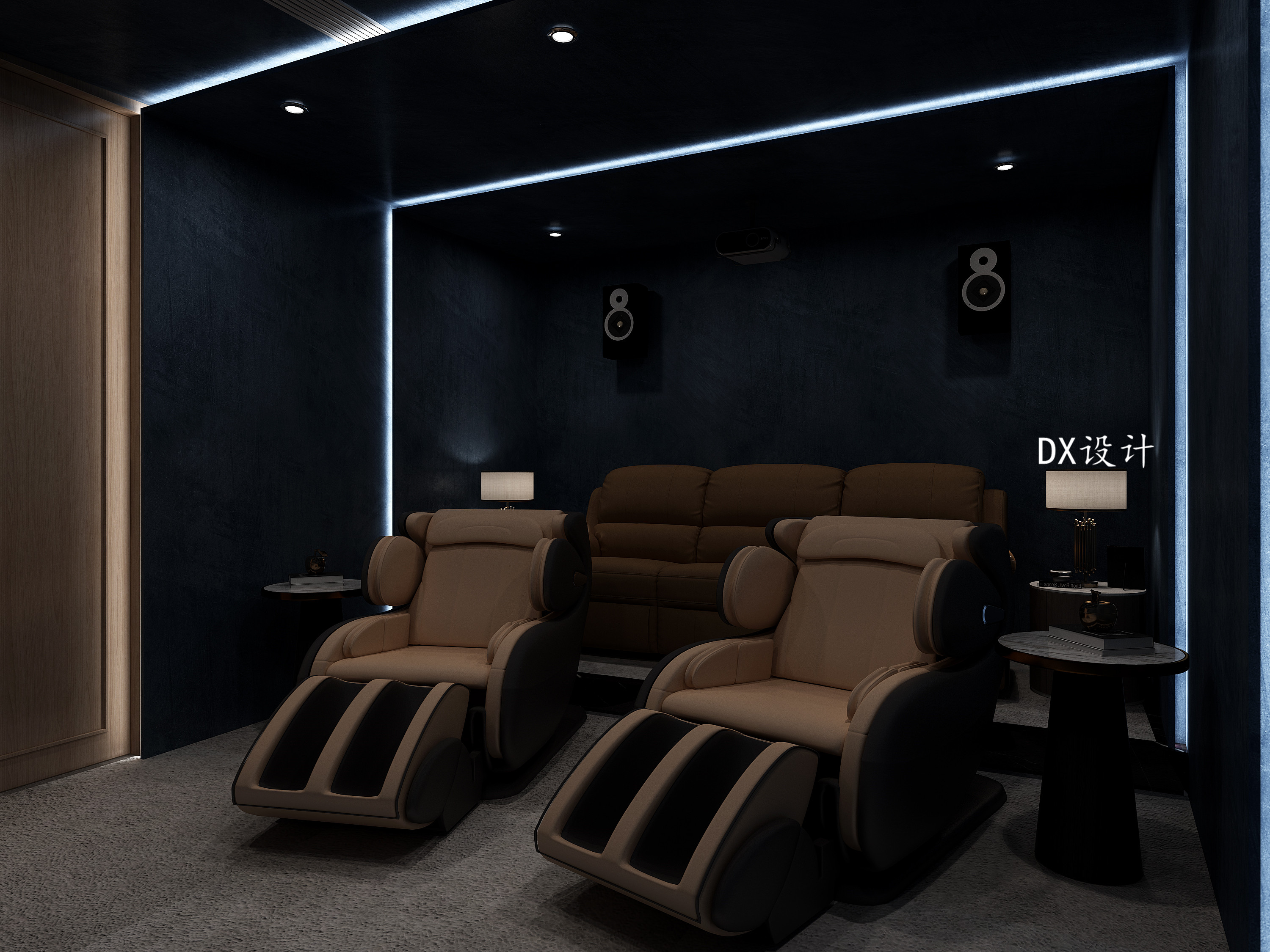 现代风格简洁舒适设计丨原创作品-5