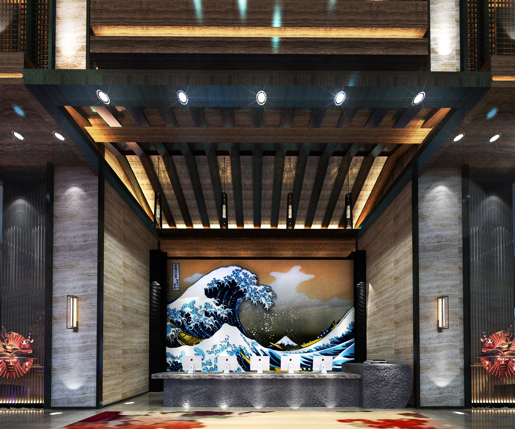 沧浪之韵·和风酒店大堂-11