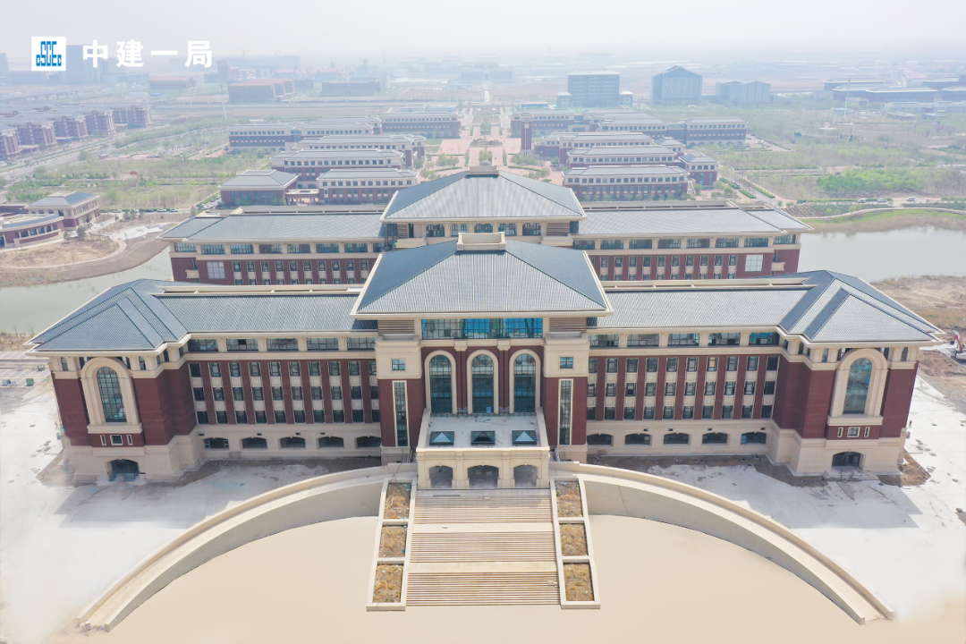 中医药文化地标！中建一局承建的天津中医药大学图书馆、博物馆项目取得新进展-46