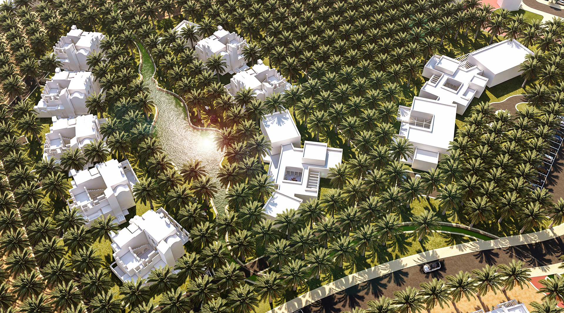 提布拉克绿洲度假村总体规划丨Adeem Consultants-34