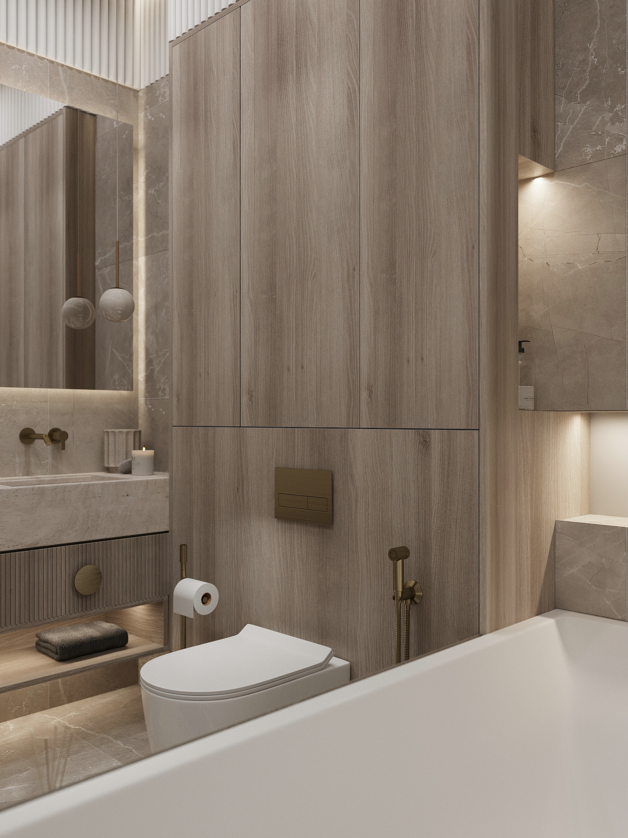 中性色系小空间公寓设计-13