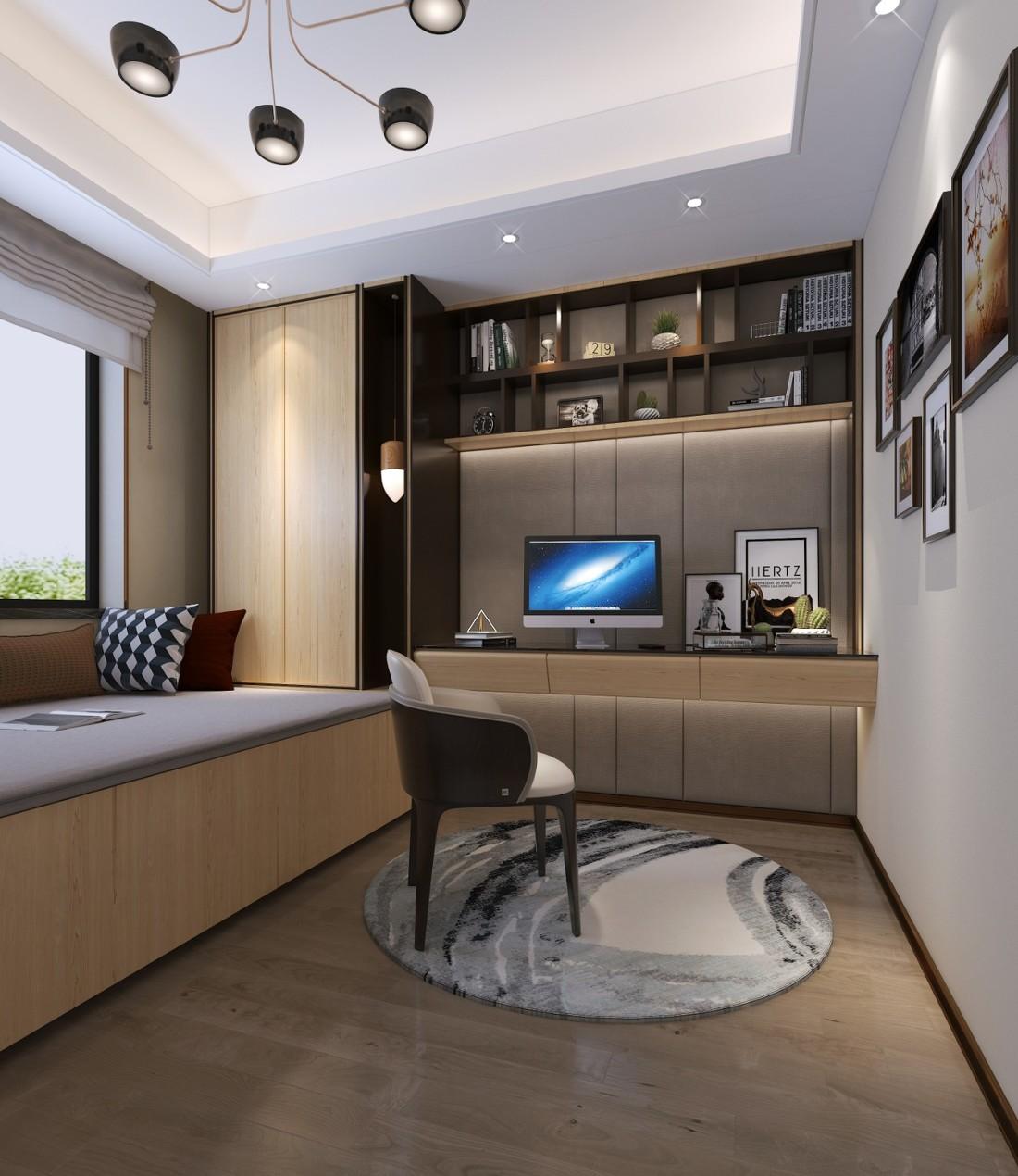 
现代中式样板间 -4