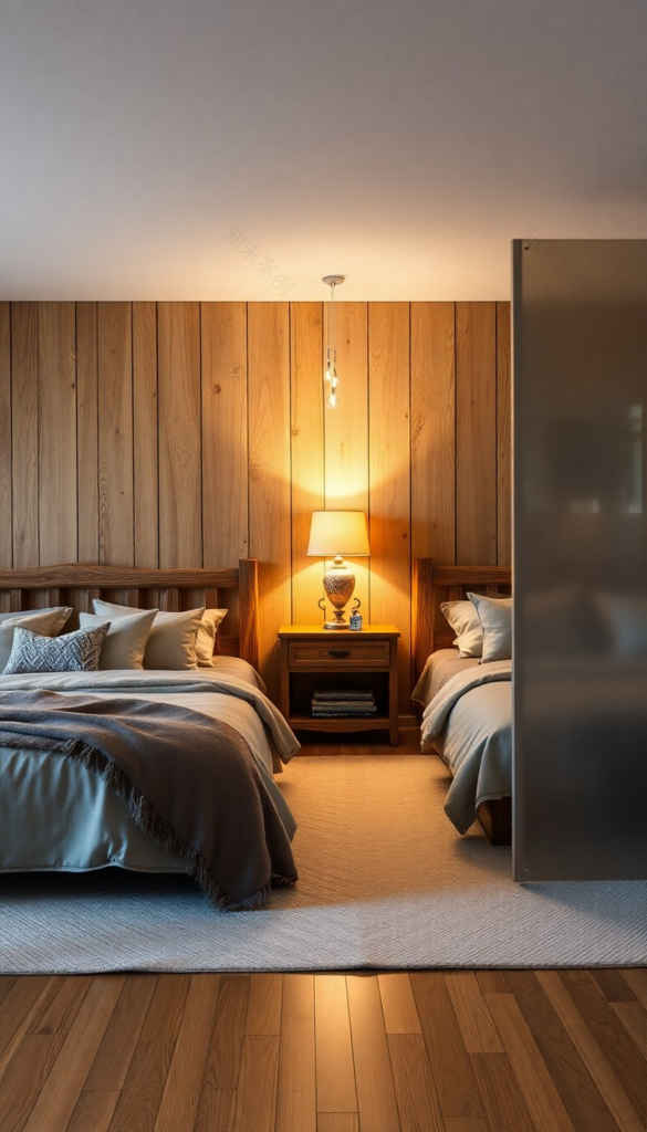 现代西方风格宁静卧室设计案例-52