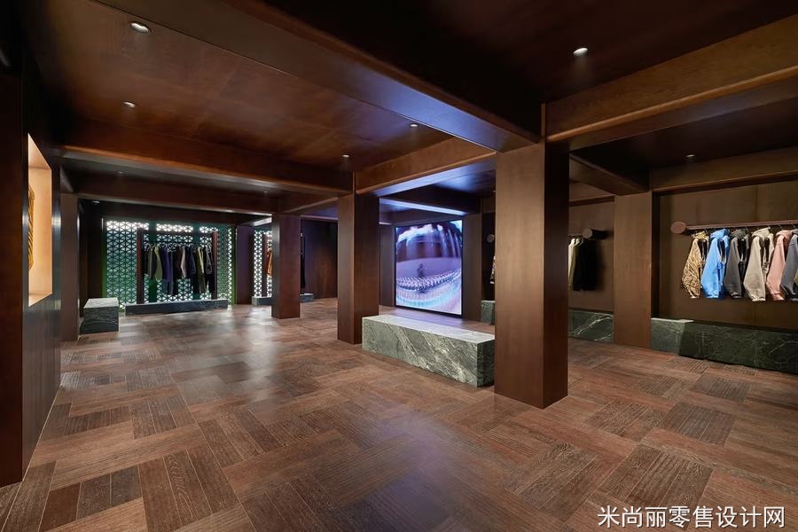 滑板品牌PALACE首尔旗舰店，设计灵感源自于韩国传统宫殿 - 米尚丽零售设计网 MISUNLY- 美好品牌店铺空间发现者-3