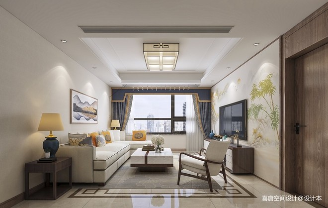 35万元三居98平米装修案例丨中国北京丨禾云设计-17