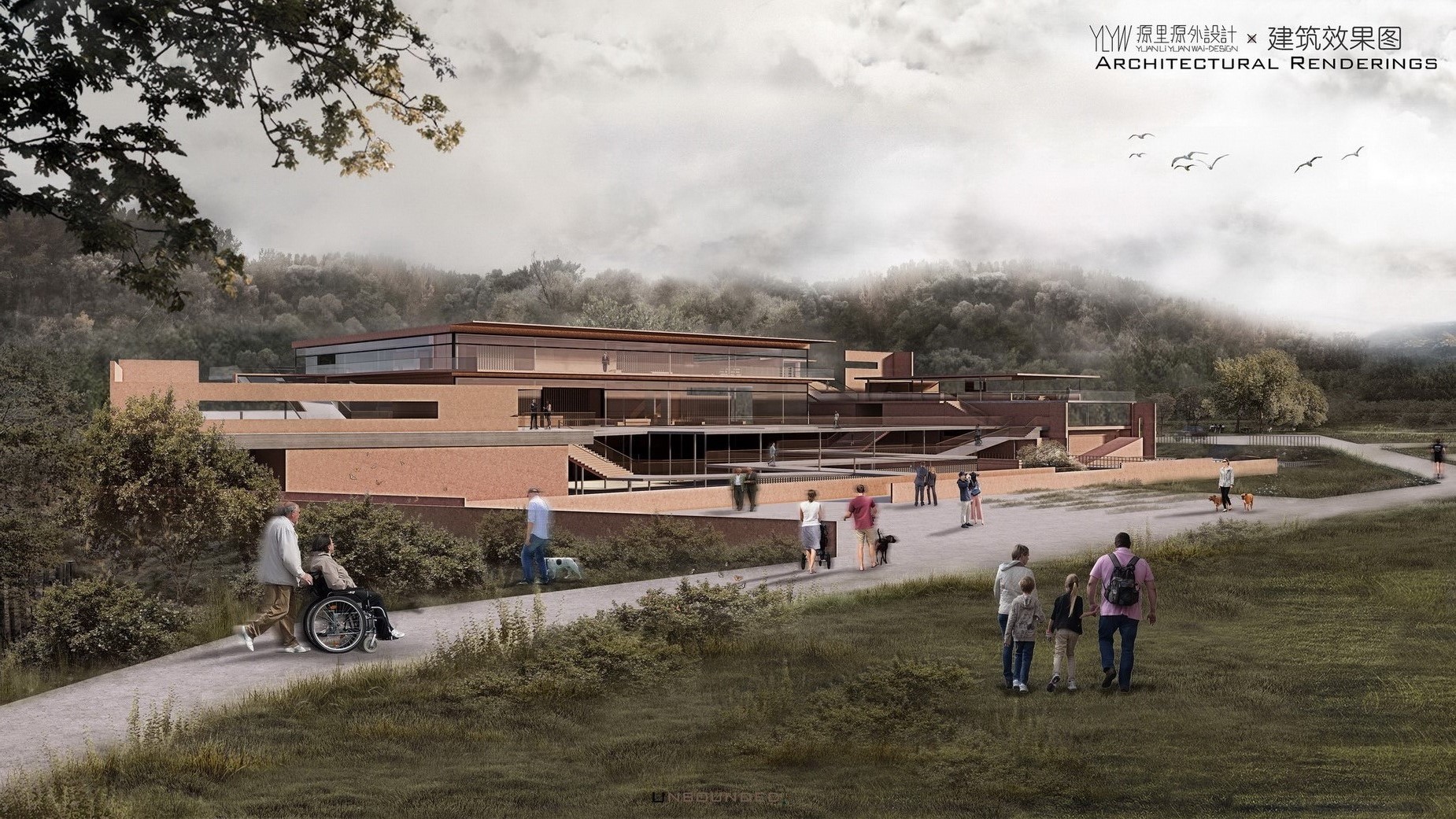 / YLYW | 无界-社区休闲空间设计-40