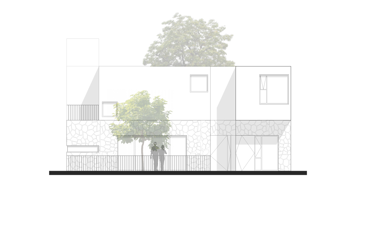 墨西哥百年家族土地上的创意住宅-37