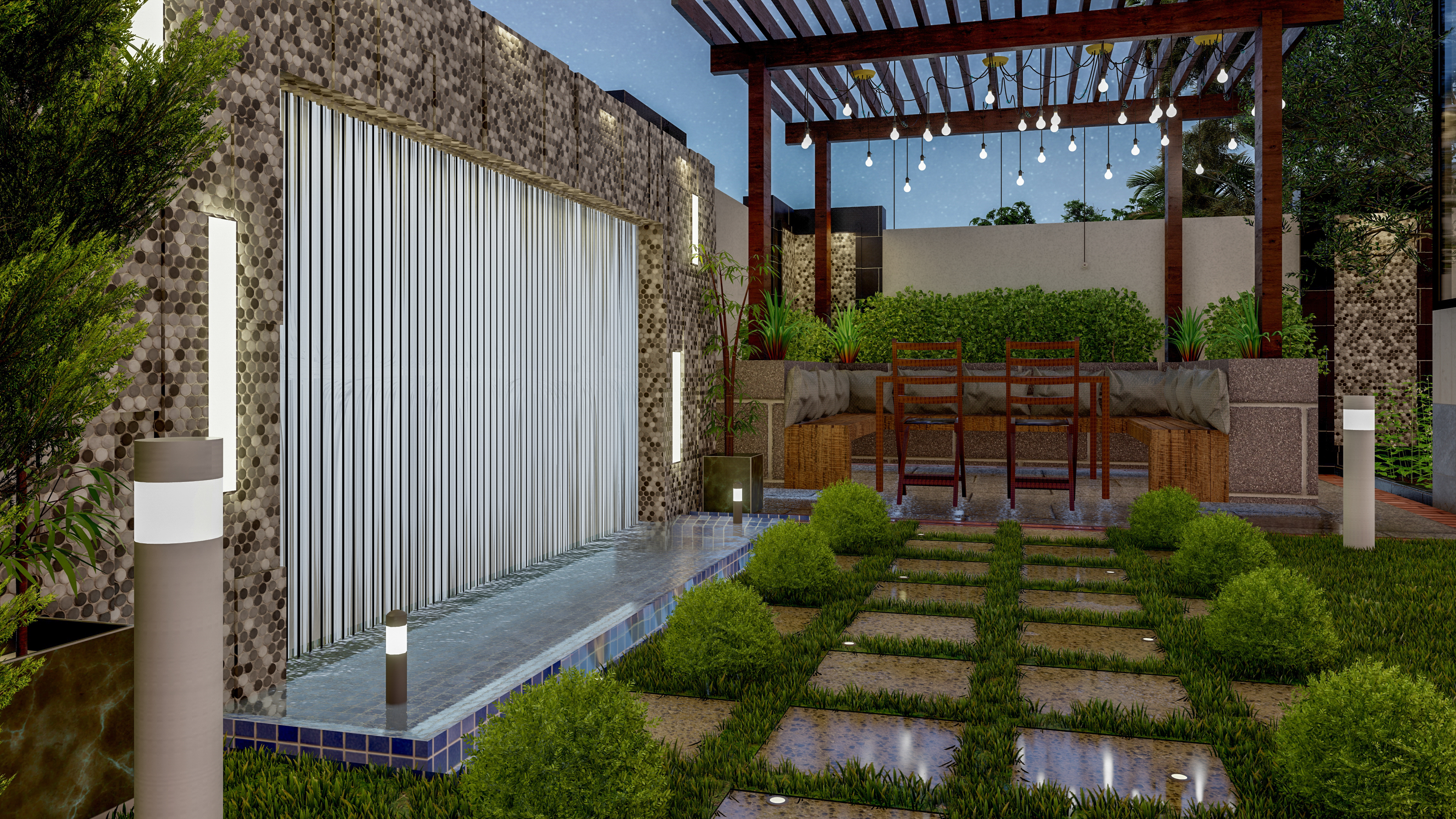 Villa one floor -MR.MANSOUR-MODERN - DUBAI-6