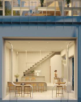 添姆咖啡店与家居店丨越南丨Nguyen Khai Architects & Associates