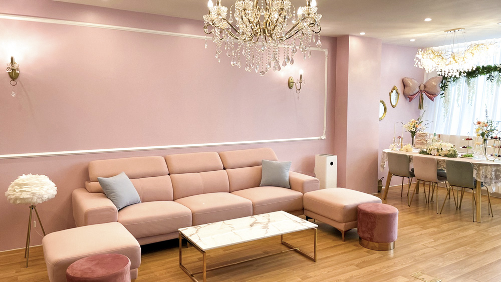 粉色梦幻派对 | 23 平米小空间的大变身-3