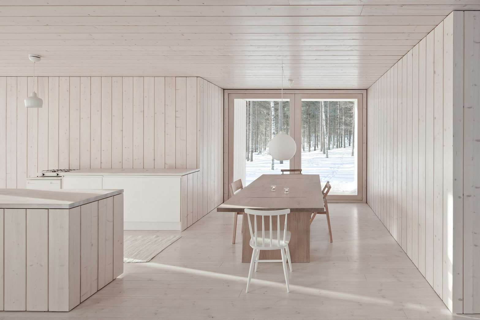 芬兰马蹄形岛屿四角别墅 | 可持续乡村生活典范-21