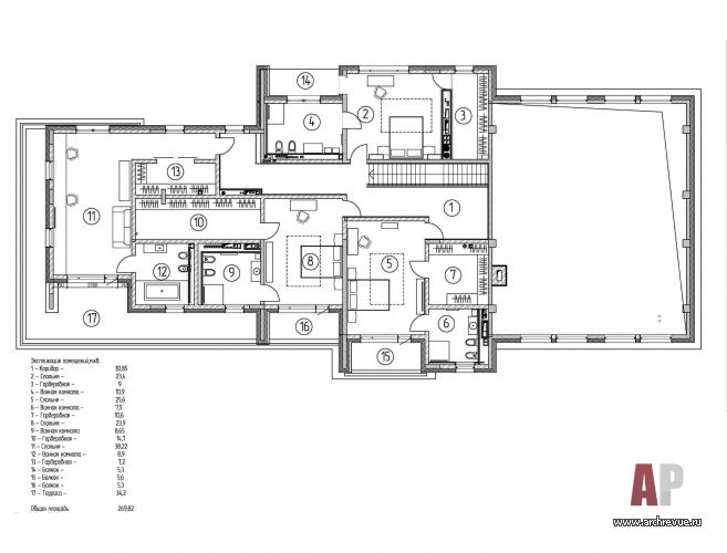 现代阿尔卑斯风格两层别墅室内设计丨俄罗斯莫斯科丨格里戈里耶夫·德米特里,格里戈里耶娃·达里娅-55