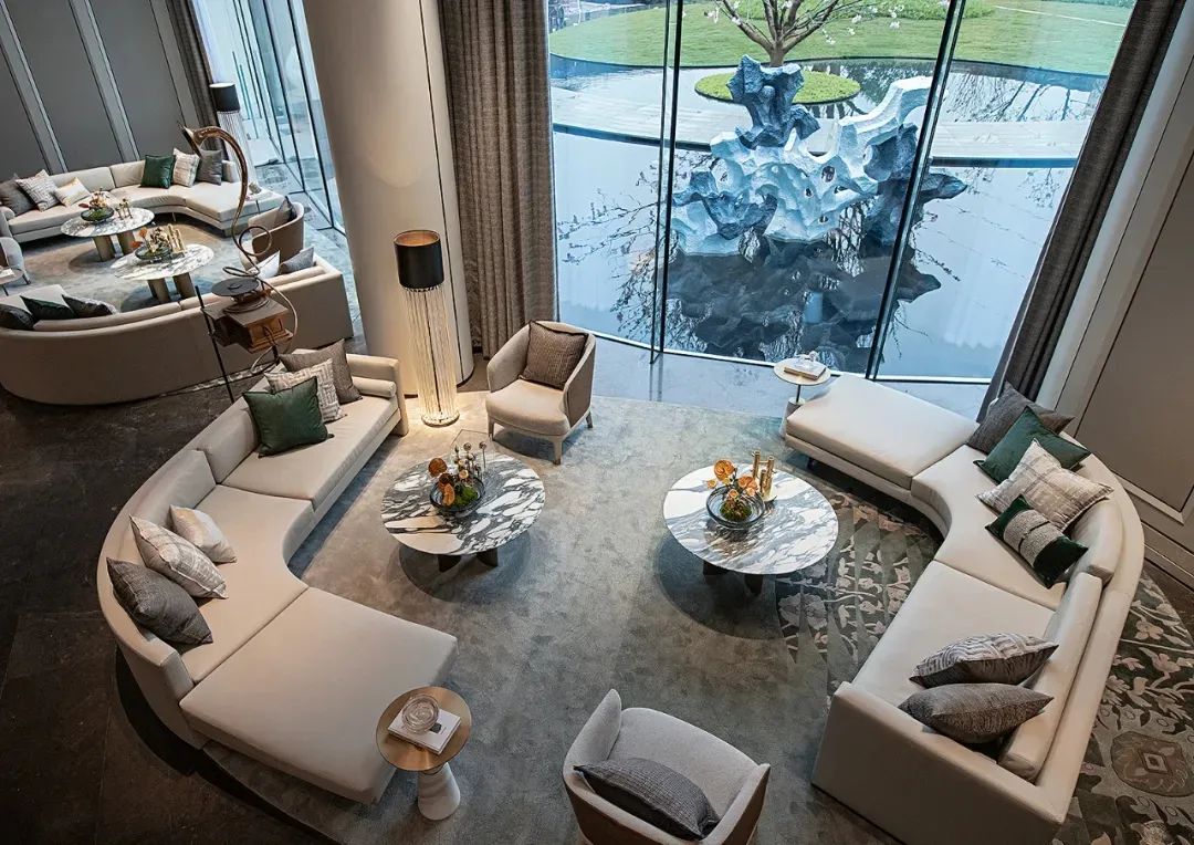 苏州·湖西上辰展示中心 | 现代奢华与古典韵味的完美融合-14